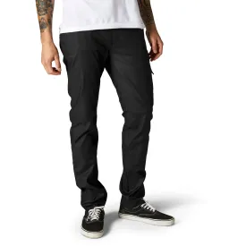 Fox Racing  Mens Black Essex Stretch Slim Pants Classic Chino Style Casual Pocket