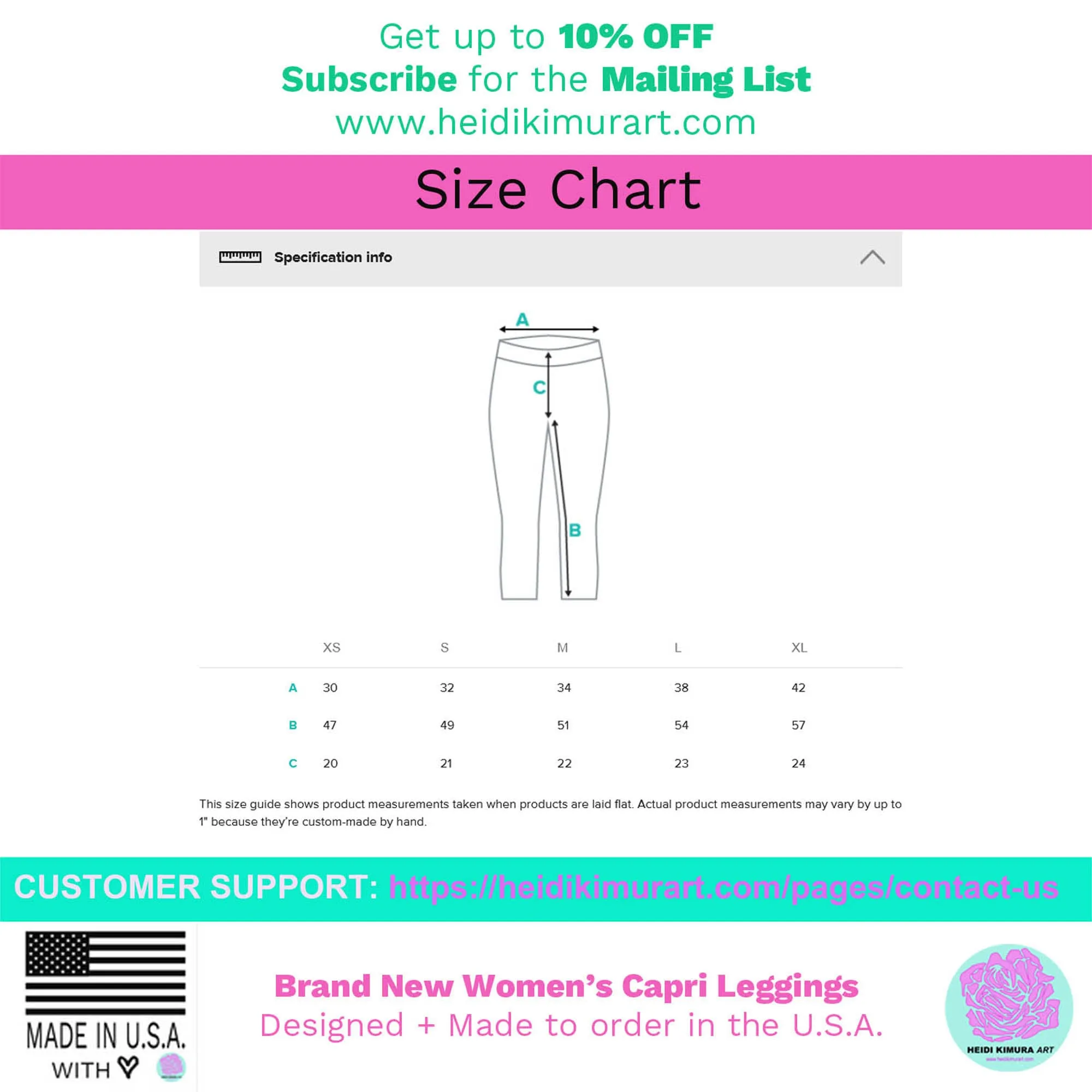 Peach Pink Capri Leggings, Best Modern Solid Color Women's Capris Tights-Made in USA/EU/MX