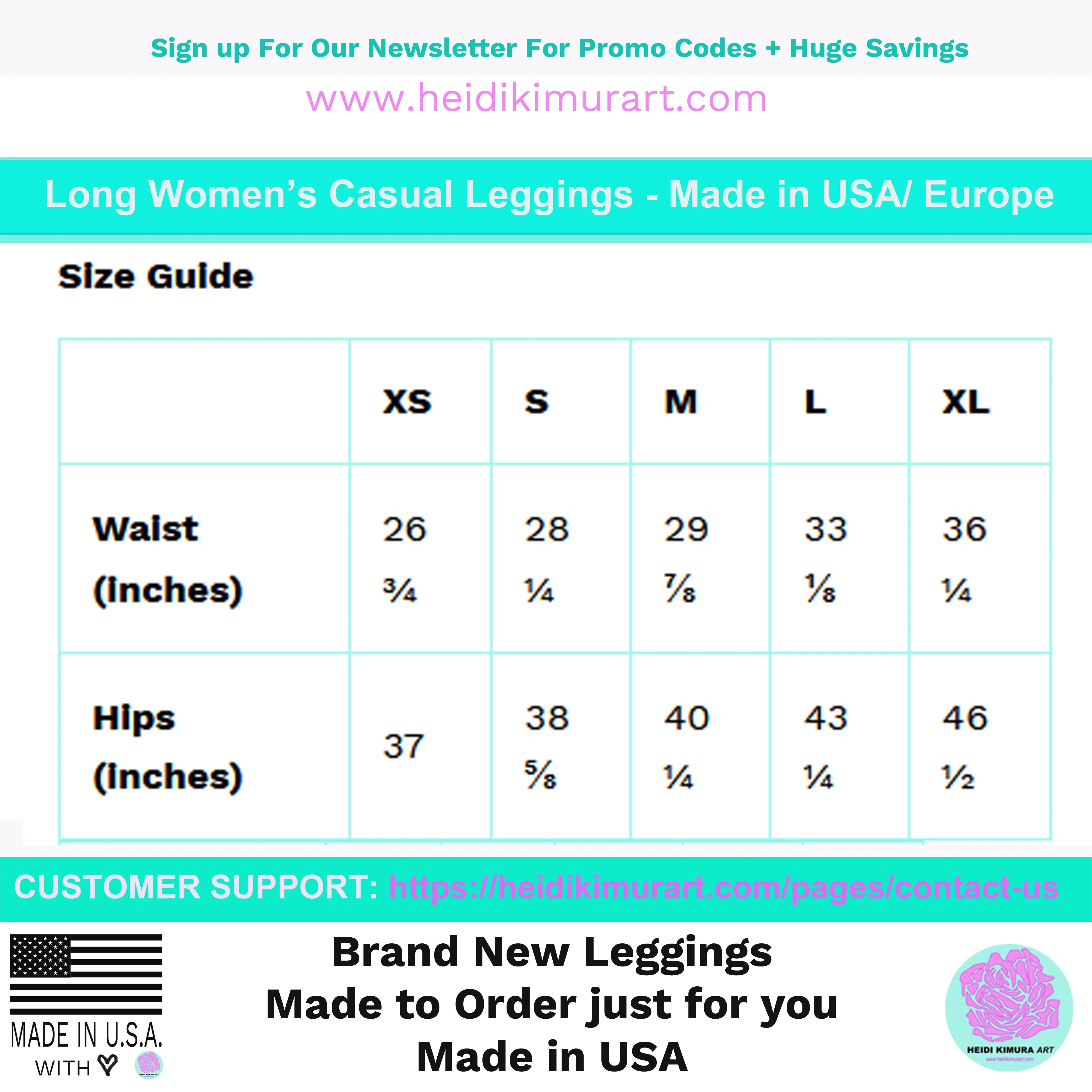 Pink Solid Color Casual Leggings, Best Modern Solid Color Fashion Tights - Made in USA/EU/MX